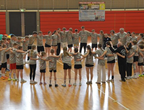 TSG-Kids beim Duketis Oster-Handballcamp in der Rodenberg Arena