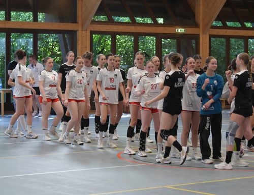 wB mit Vorbereitungsspiel bei der SG Kirchhof